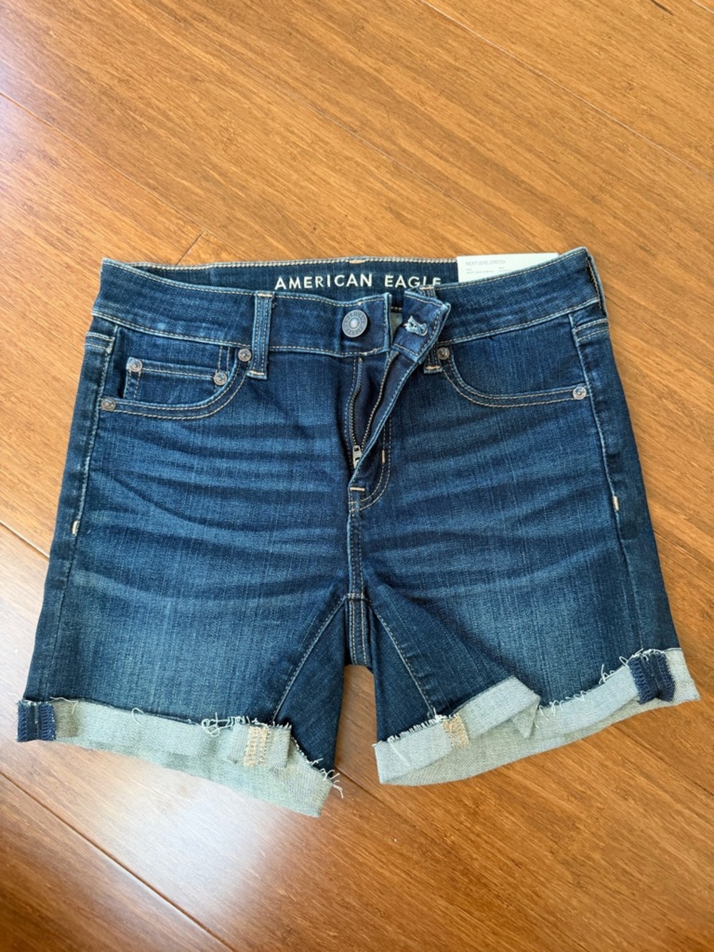 American Eagle Midi Short with Next Level Stretch